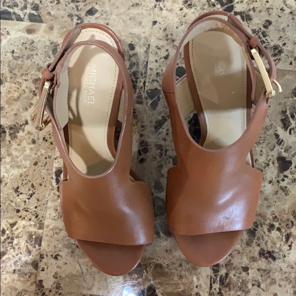 Michael Kors Josephine Wedge Platform Sandals - Picture 5 of 5